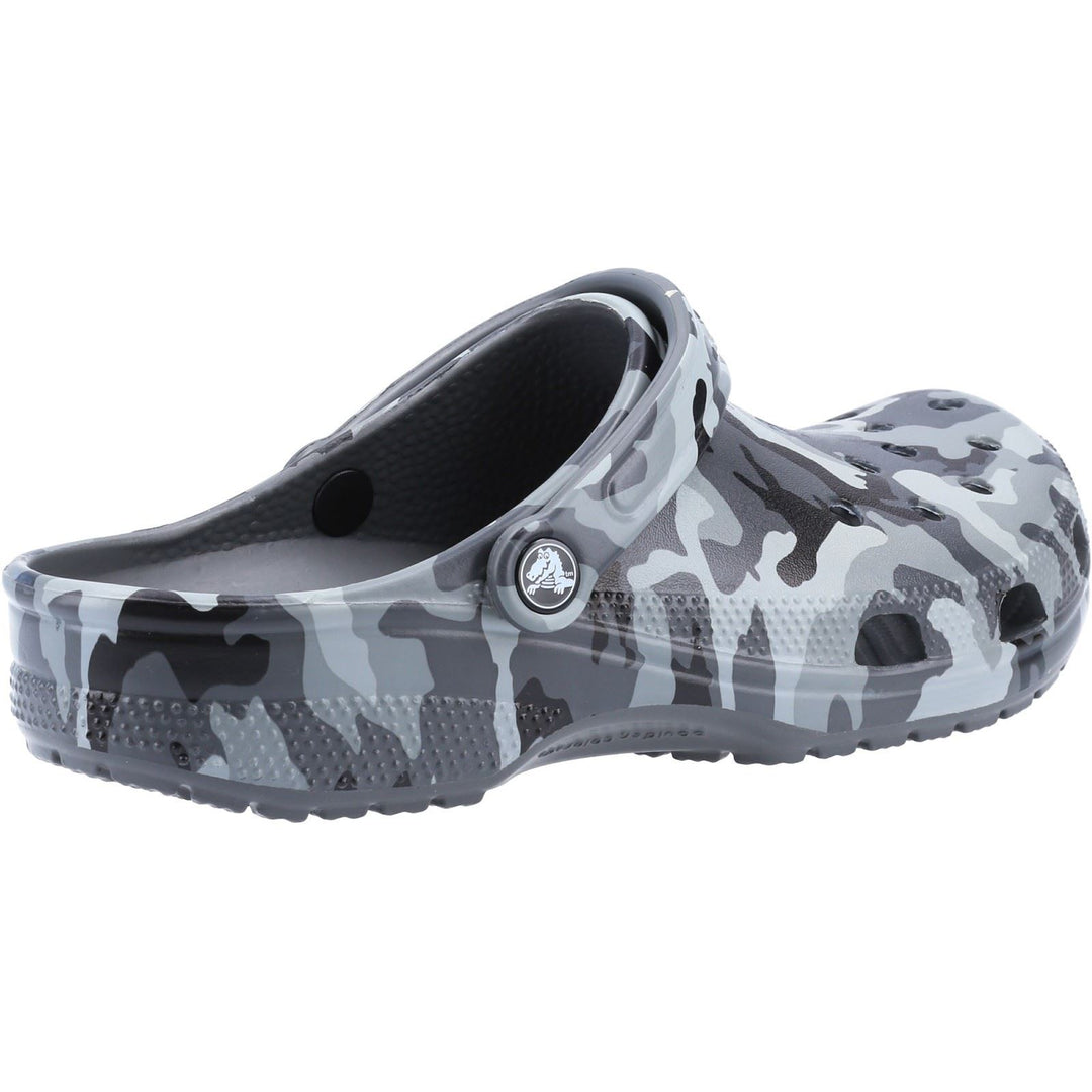 Unisex Wide Fit Crocs 206454 Seasonal Camo Sandals