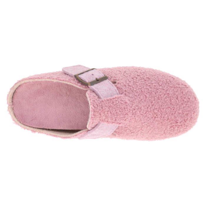 Women's Wide Fit DB Gill Buckle Mule Slippers