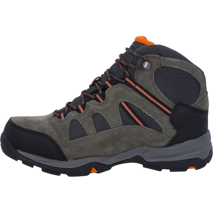 Men's Wide Fit Hi-Tec Bandera II Hiking Boots - Charcoal/Graphite