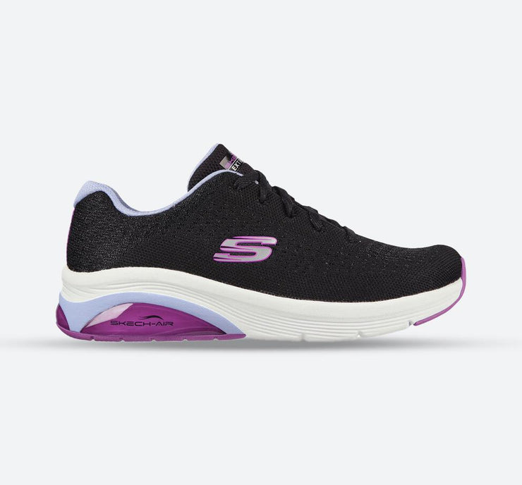 Skechers Womens Skech-Air Extreme 2.0 - Classic Vibe Shoes Black/Lavender
