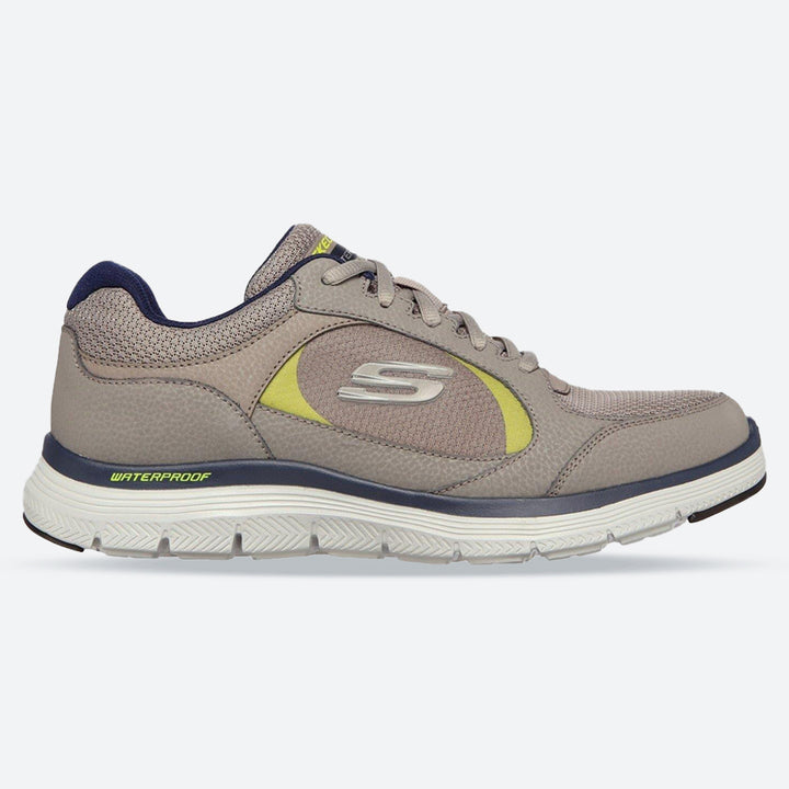 Mens Wide Fit Skechers Waterproof Luxury Flex Advantage 4.0 - 232222 Walking Sneakers