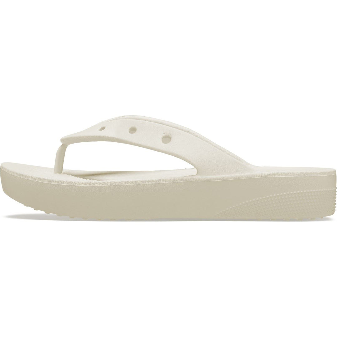 Women's Wide Fit Crocs 207714 Classic Platform Flip Flop