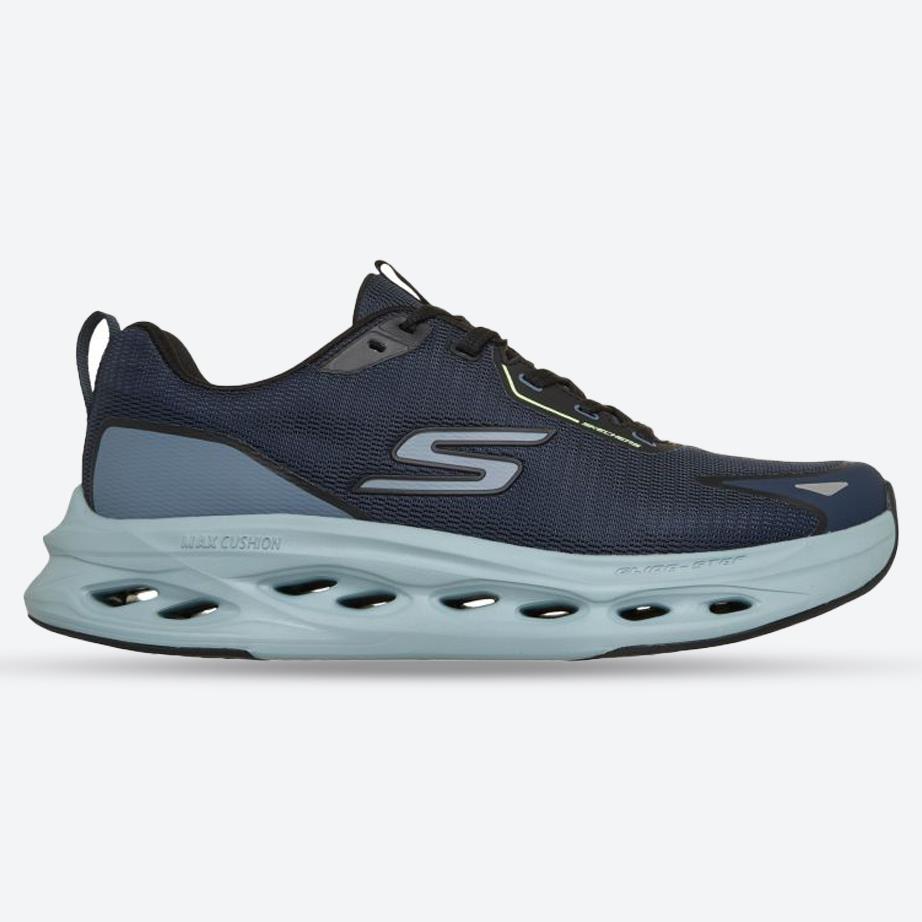 Men's Wide Fit Skechers 220417 Max Cushioning Glide Step Tukker Sneakers