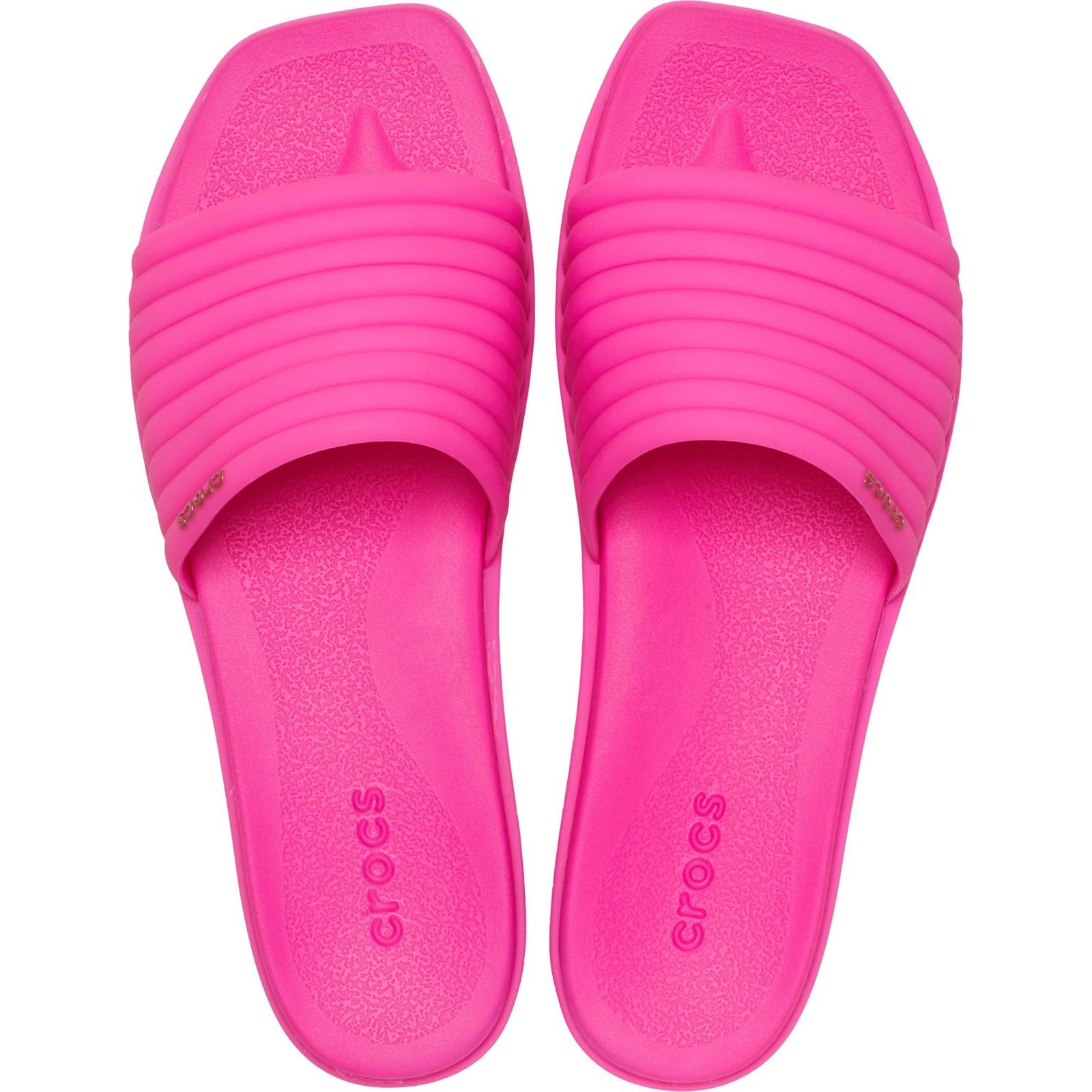 Women's Crocs 209794 Miami Slide Sandals | Crocs | Wide Fit