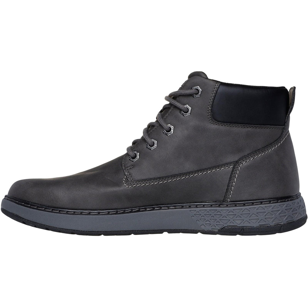 Men's Relaxed Fit Skechers 205235 Garlan Deno Waterproof Boots