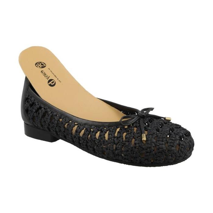 Women's Wide Fit DB Raffia Shoes