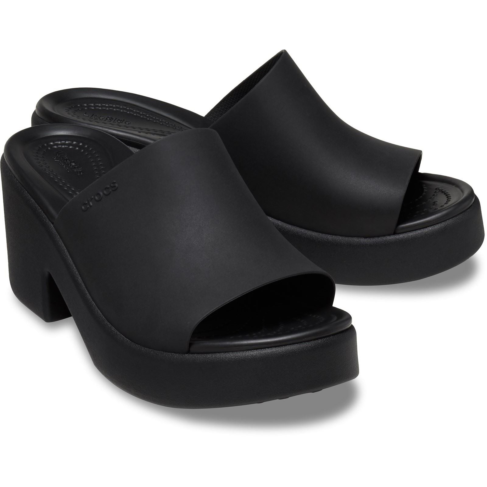 Women's Crocs 209408 Brooklyn Heel Sandals | Crocs | Wide Fit