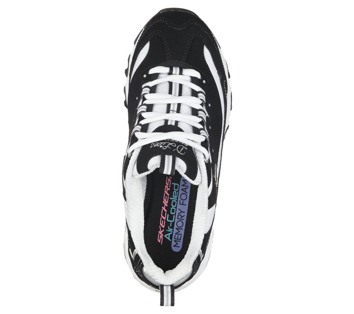 Women's Wide Fit Skechers 11930 D'Lites Biggest Fan Sneakers