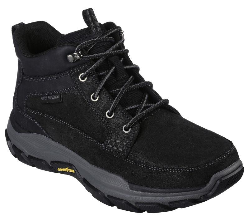 たるお Men's Wide Fit Skechers 204454 Relaxed Fit Respected Boswell