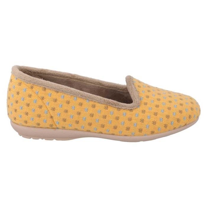 Women's Wide Fit DB Lacey Slip-on Slippers