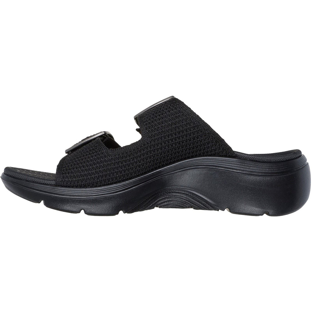 Women's Wide Fit Skechers Go Walk Arch Fit 2.0 Destined Sandals
