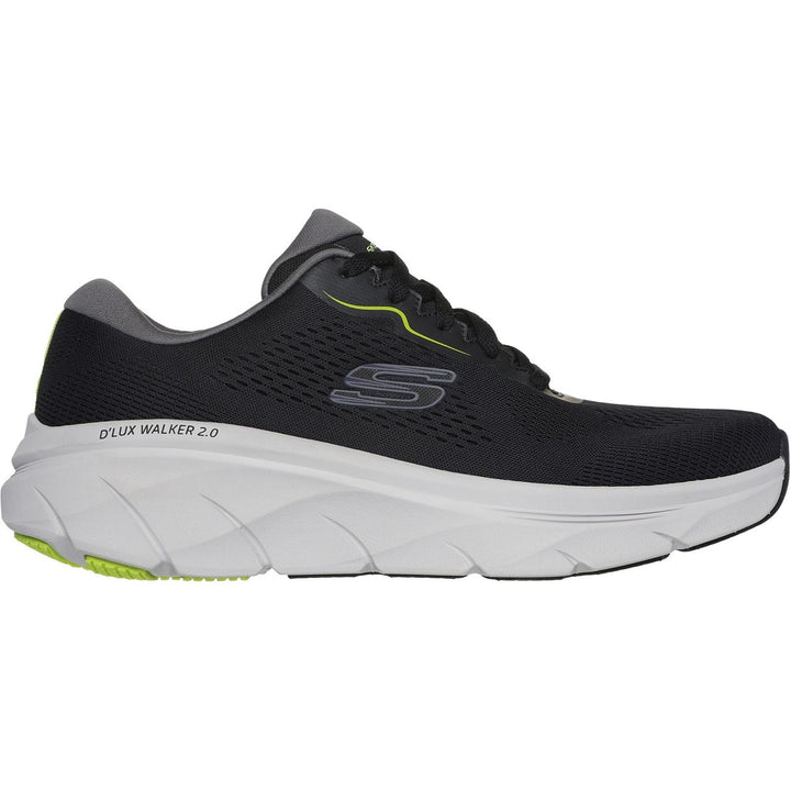 Men's Wide Fit Skechers 232714 D'lux Walker 2.0 Swave Sneakers