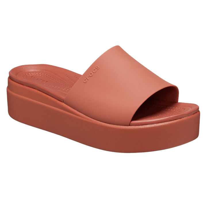 Women's Wide Fit Crocs 208728 Brooklyn Slide