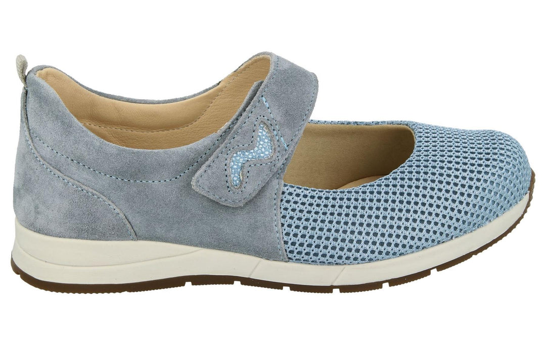 Womens Wide Fit DB Hawaii Canvas Shoes