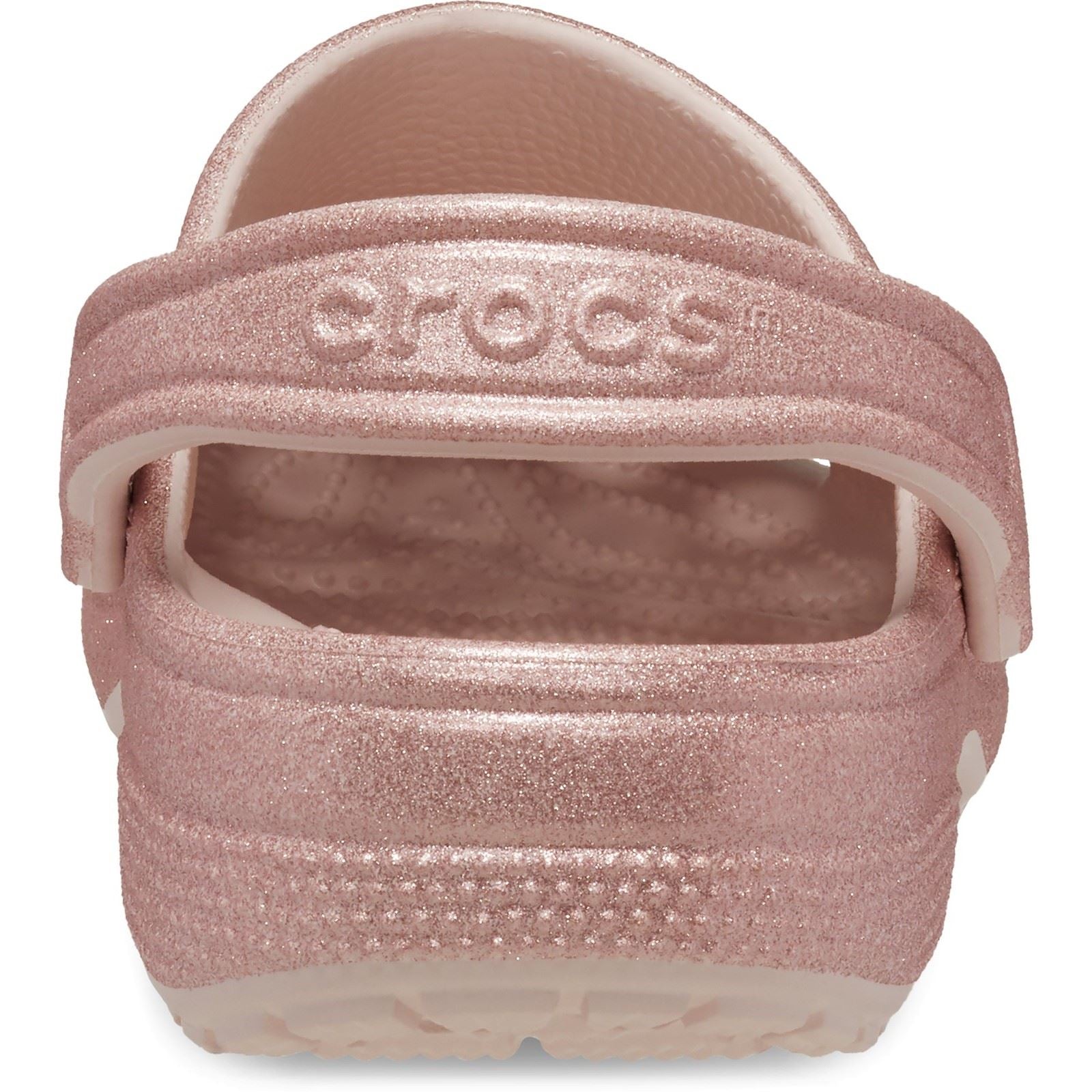 Unisex Crocs 205942 Glitter Clog Sandals | Crocs | Wide Fit Shoes