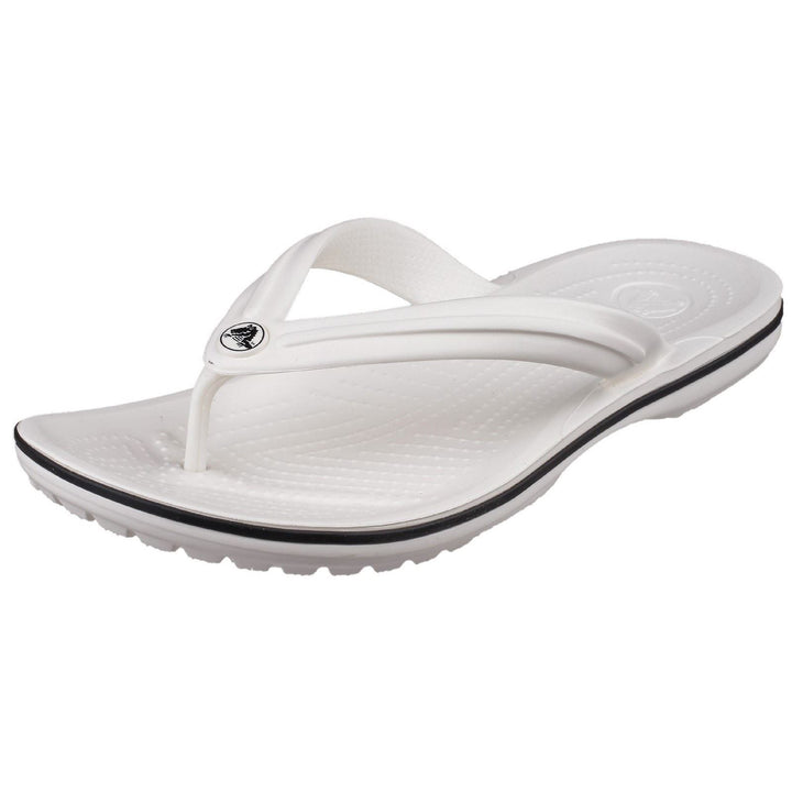 Unisex Wide Fit Crocs 11033 Crocband Flip Flops