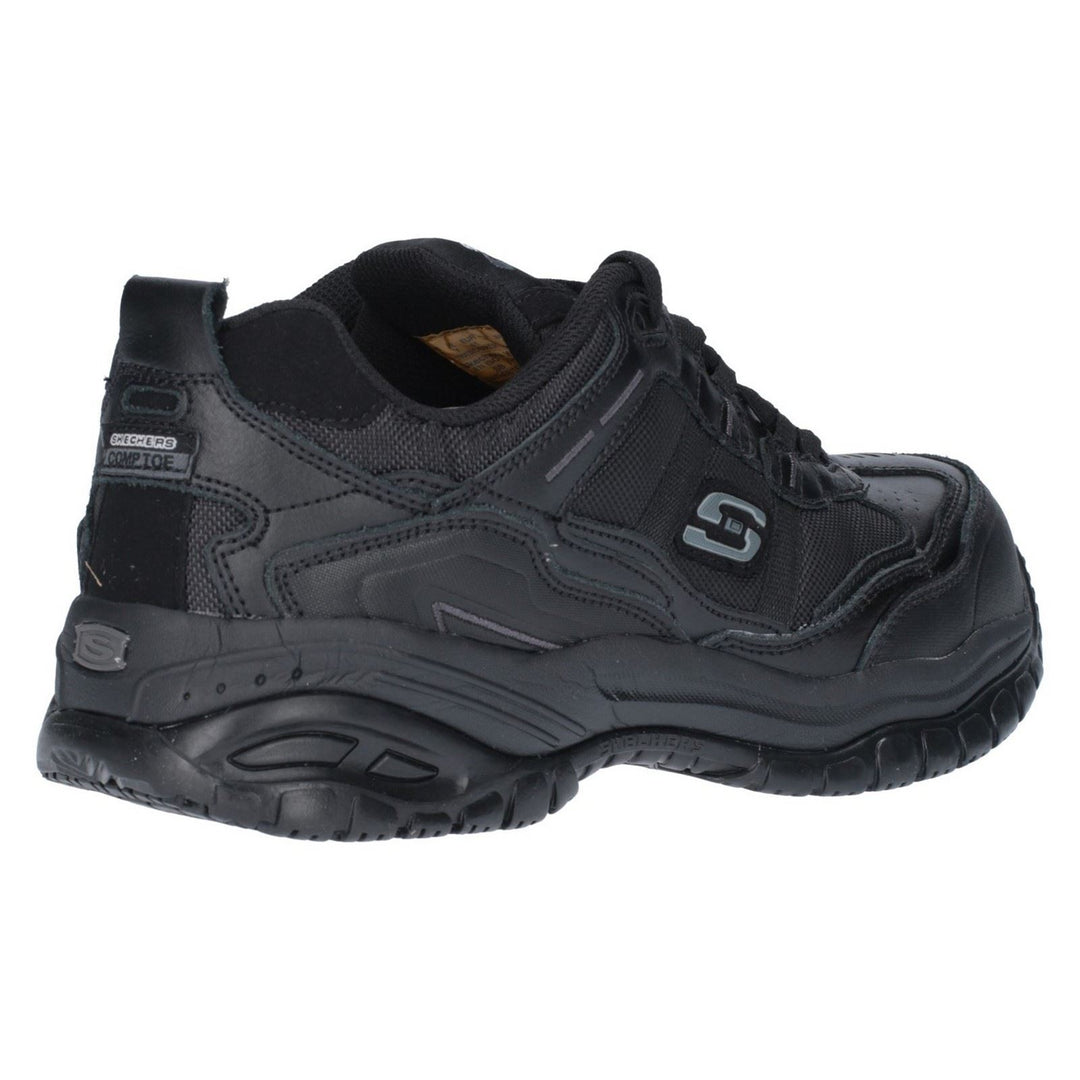 Men's Wide Fit Skechers 77013EC Soft Stride Grinnell Safety Sneakers