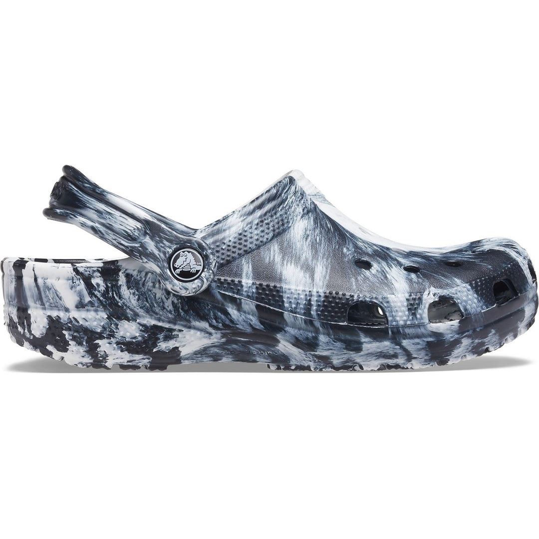 Unisex Wide Fit Crocs 206867 Marble Sandals