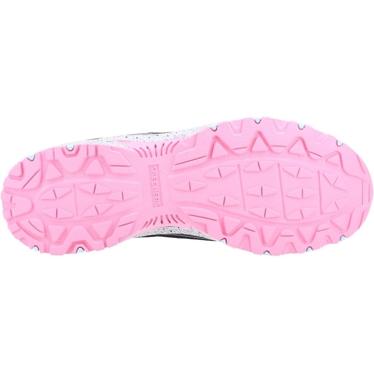 Women's Wide Fit Skechers 149820  Hillcrest Vast Adventure Sneakers - Black/Hot Pink