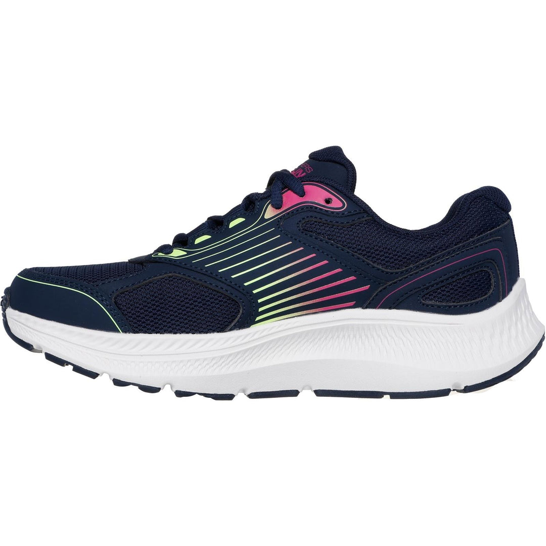 Women's Wide Fit Skechers 128606 Go Run Consistent 2.0 Advantage Sneakers
