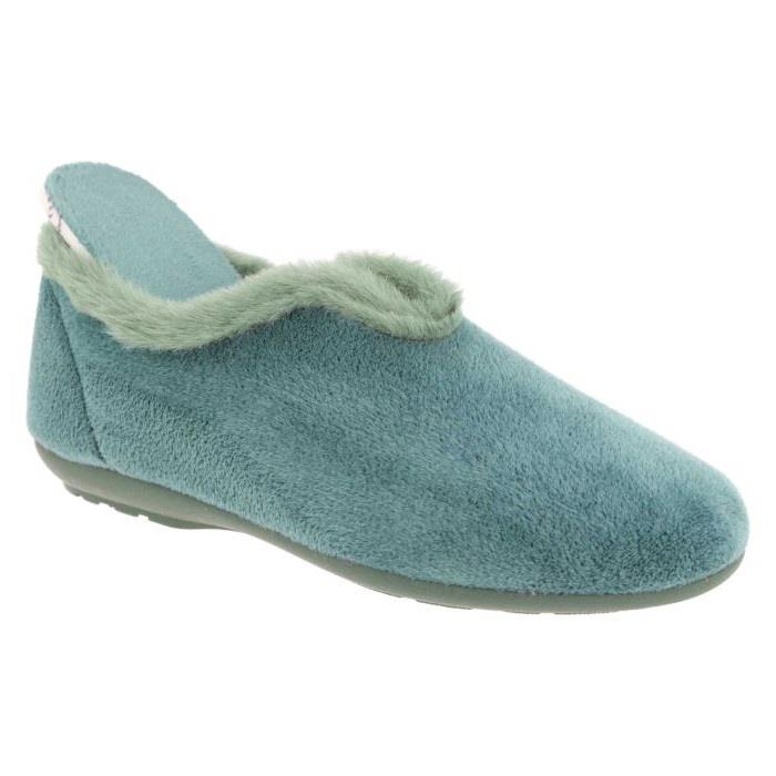 Women's Wide Fit DB Faye Slip on Slippers
