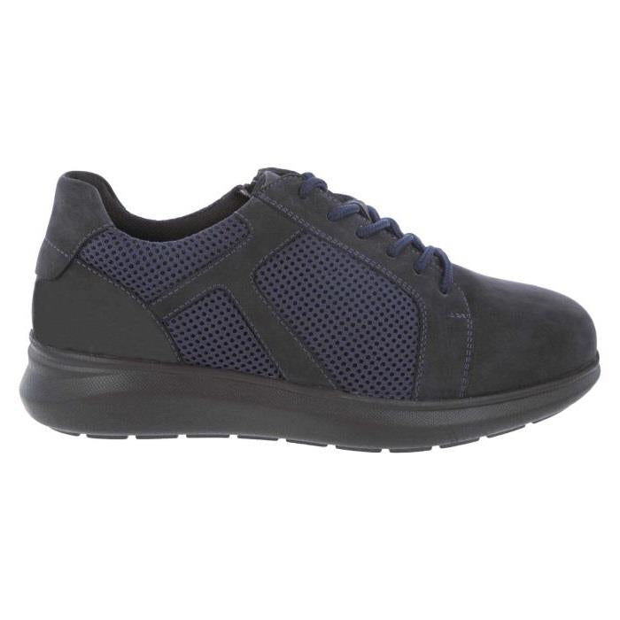 Men's Wide Fit DB Samuel Lace up\Zip Sneakers