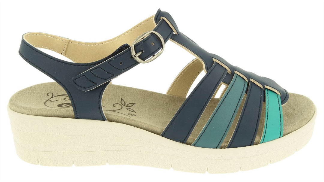 Womens Wide Fit DB Pochard Sandals