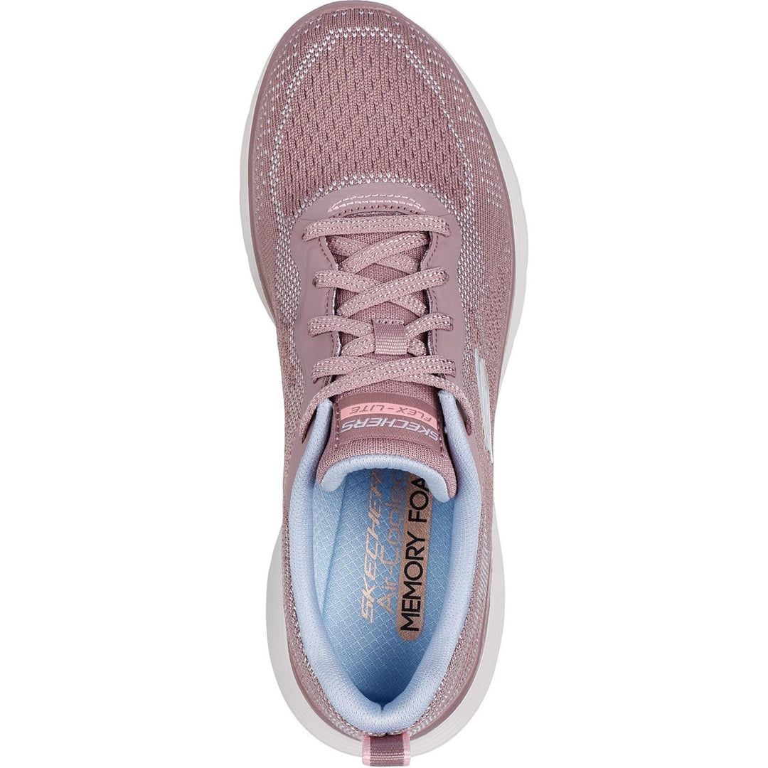 Women's Wide Fit Skechers 150210 Flex Appeal 5.0 Cruising Thru Sneakers