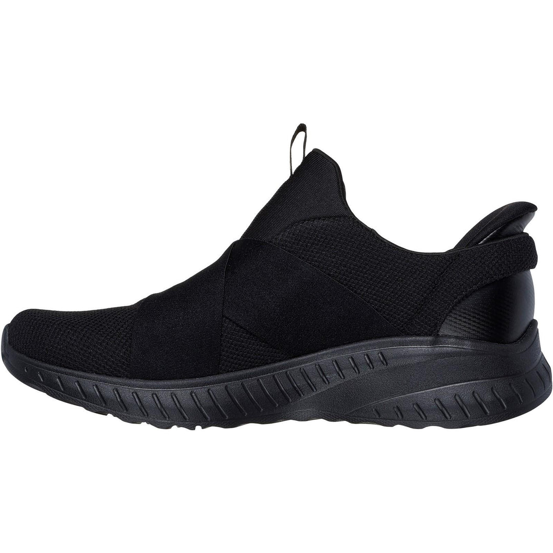 Women's Wide Fit Skechers 117505 Slip-ins Bobs Sport Squad Chaos Sneakers