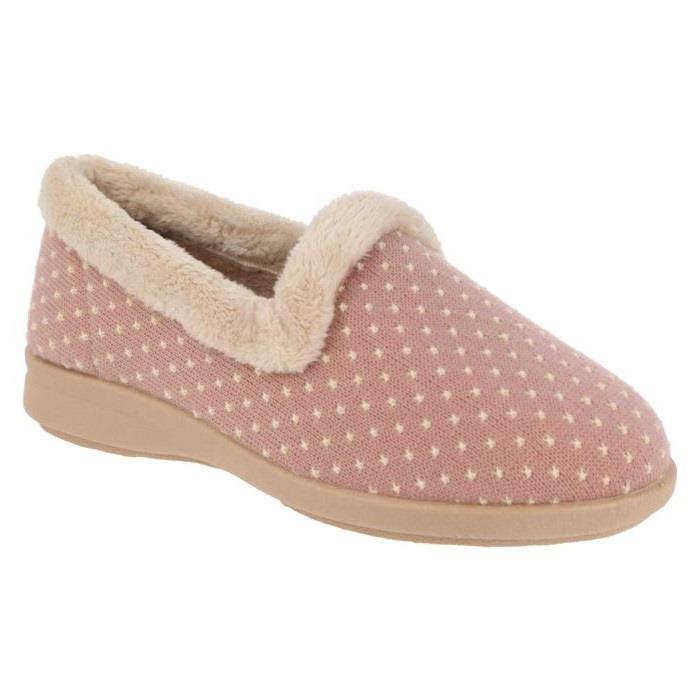 Women's Wide Fit DB Clover Slippers