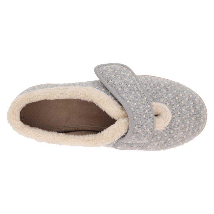 Women's Wide Fit DB Snowdrop Slippers