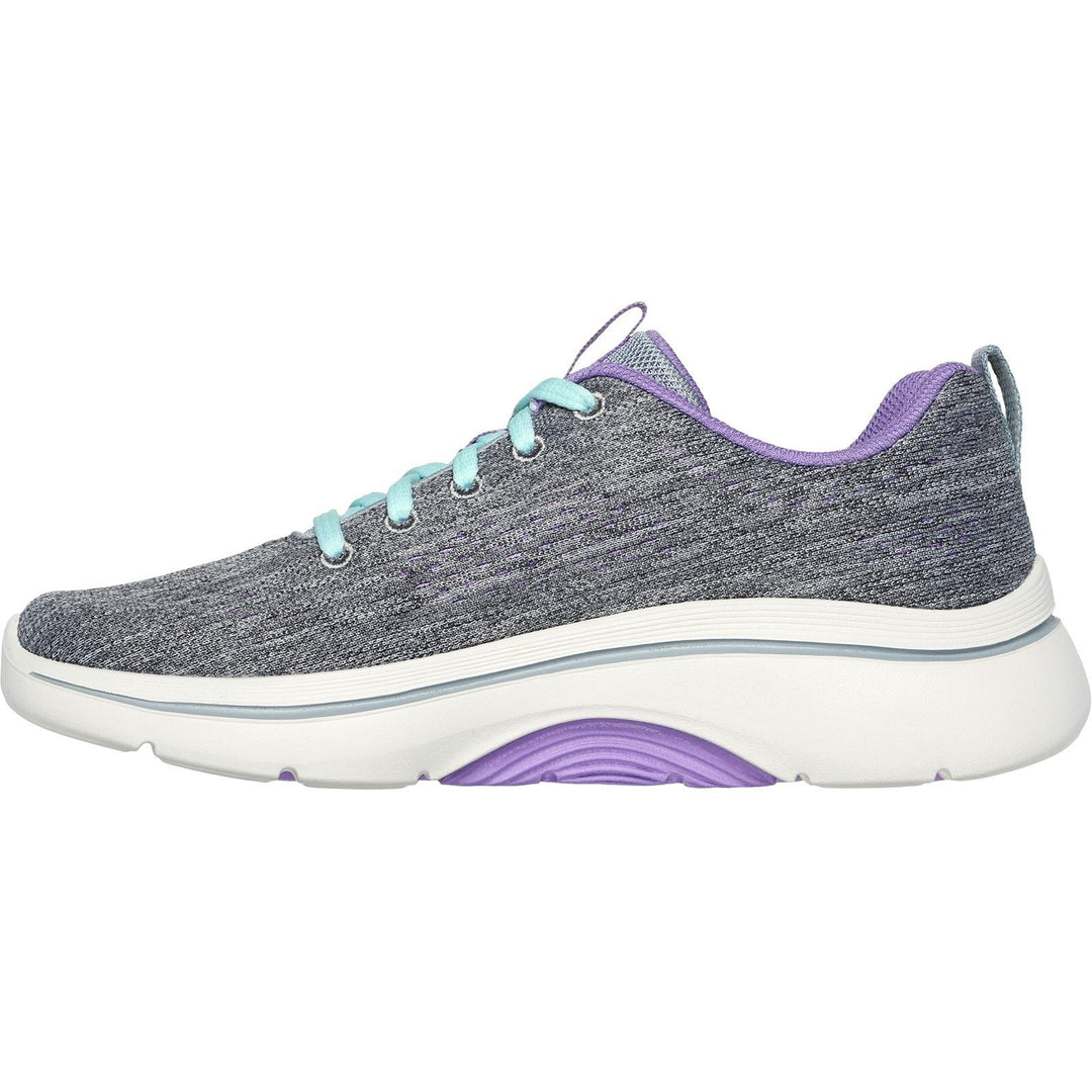 Women's Wide Fit Skechers 125311 Go Walk Arch Fit 2.0 Vivid Sneakers