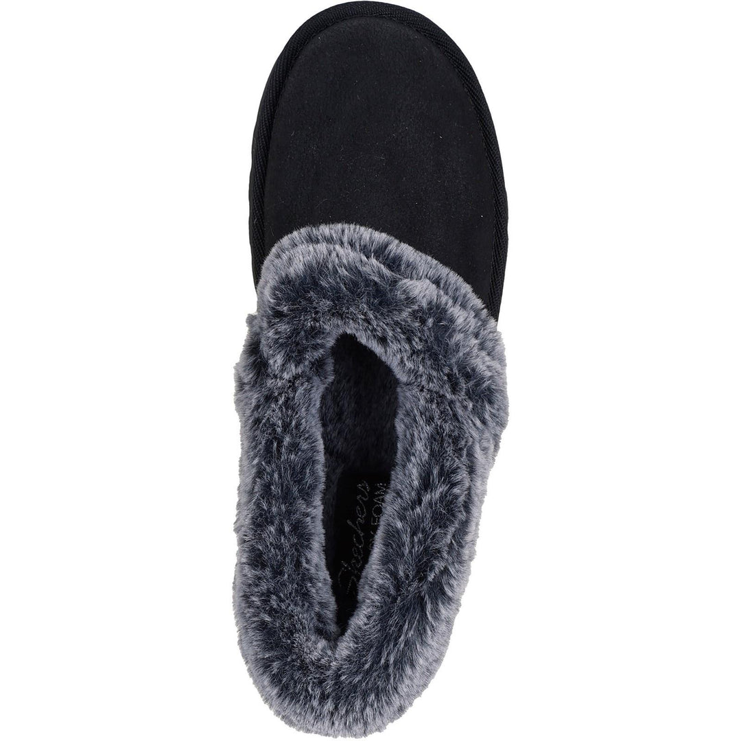 Women's Wide Fit Skechers 169027 Cozy Up Slippers
