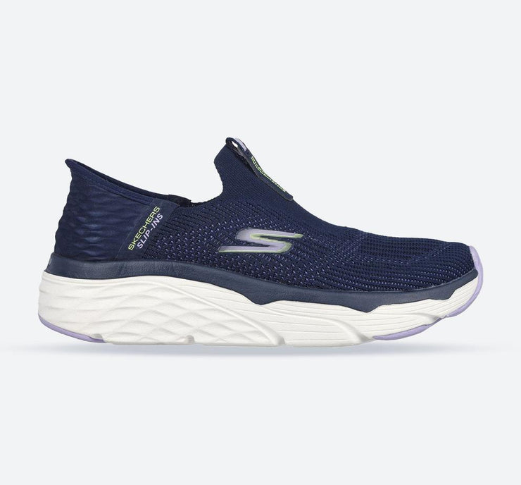 Womens navy hotsell skechers trainers