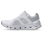Women's Wide Fit On Running Cloudrunner Training Shoes - White/Frost