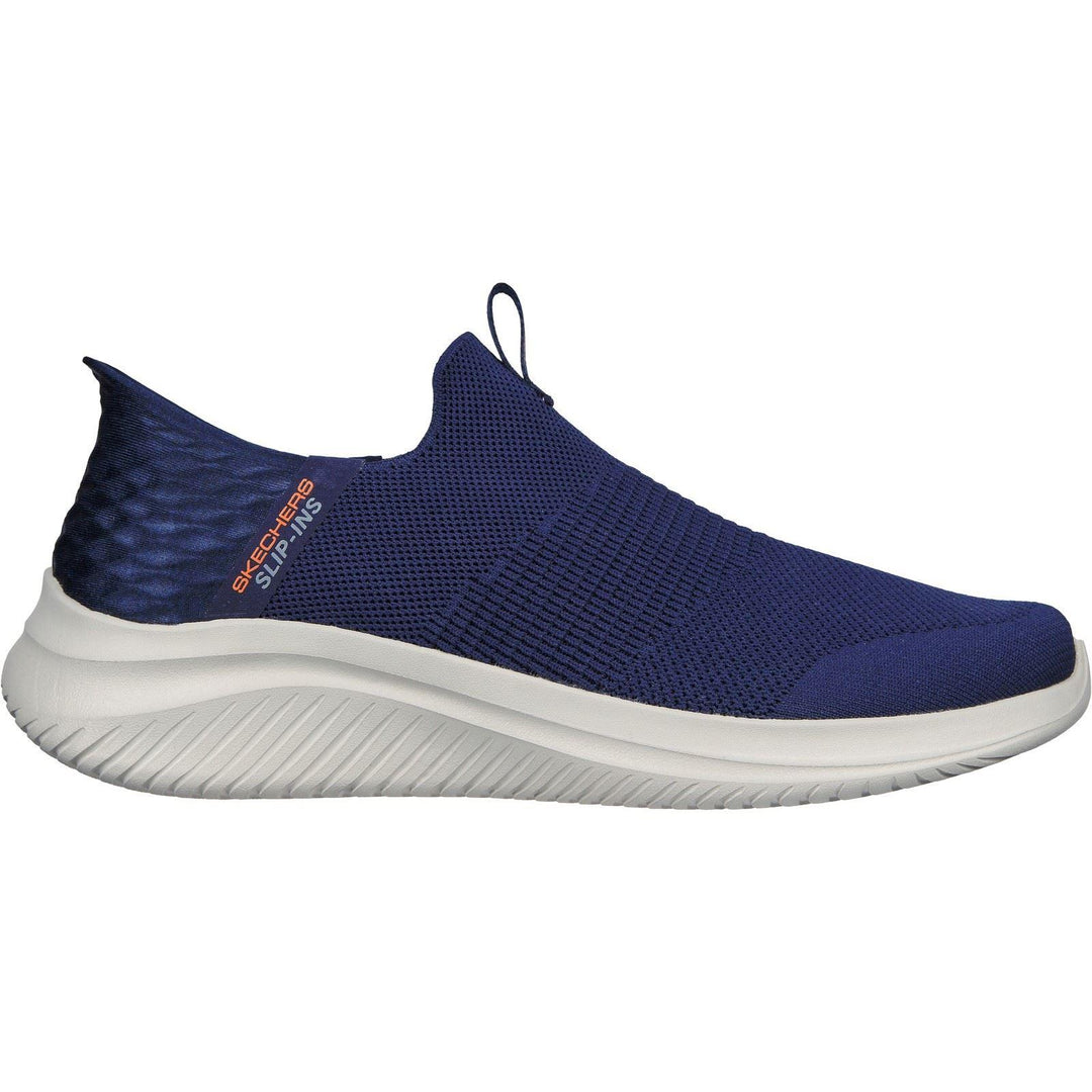 Men's Wide Fit Skechers Slip-ins 232450 Ultra Flex Smooth Step Sneakers