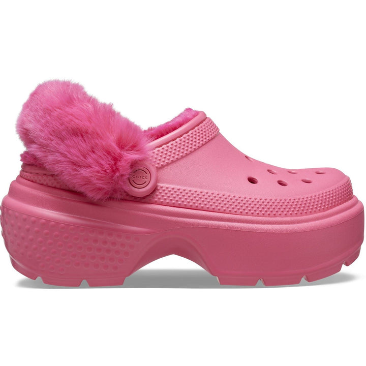 Women's Wide Fit Crocs 208546 Stomp Lined Clog