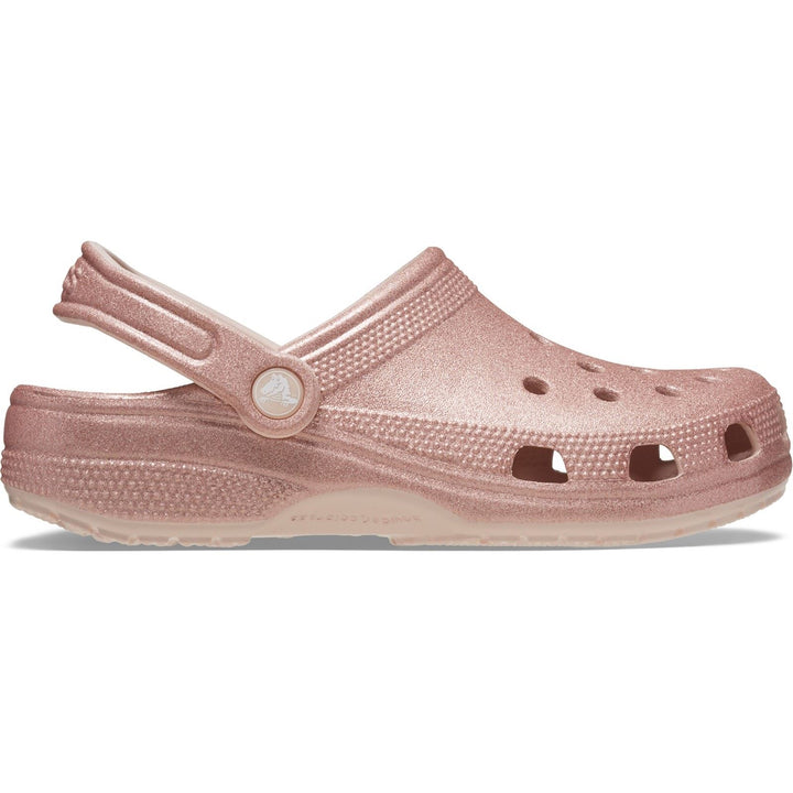 Unisex Wide Fit Crocs 205942 Glitter Clog Sandals