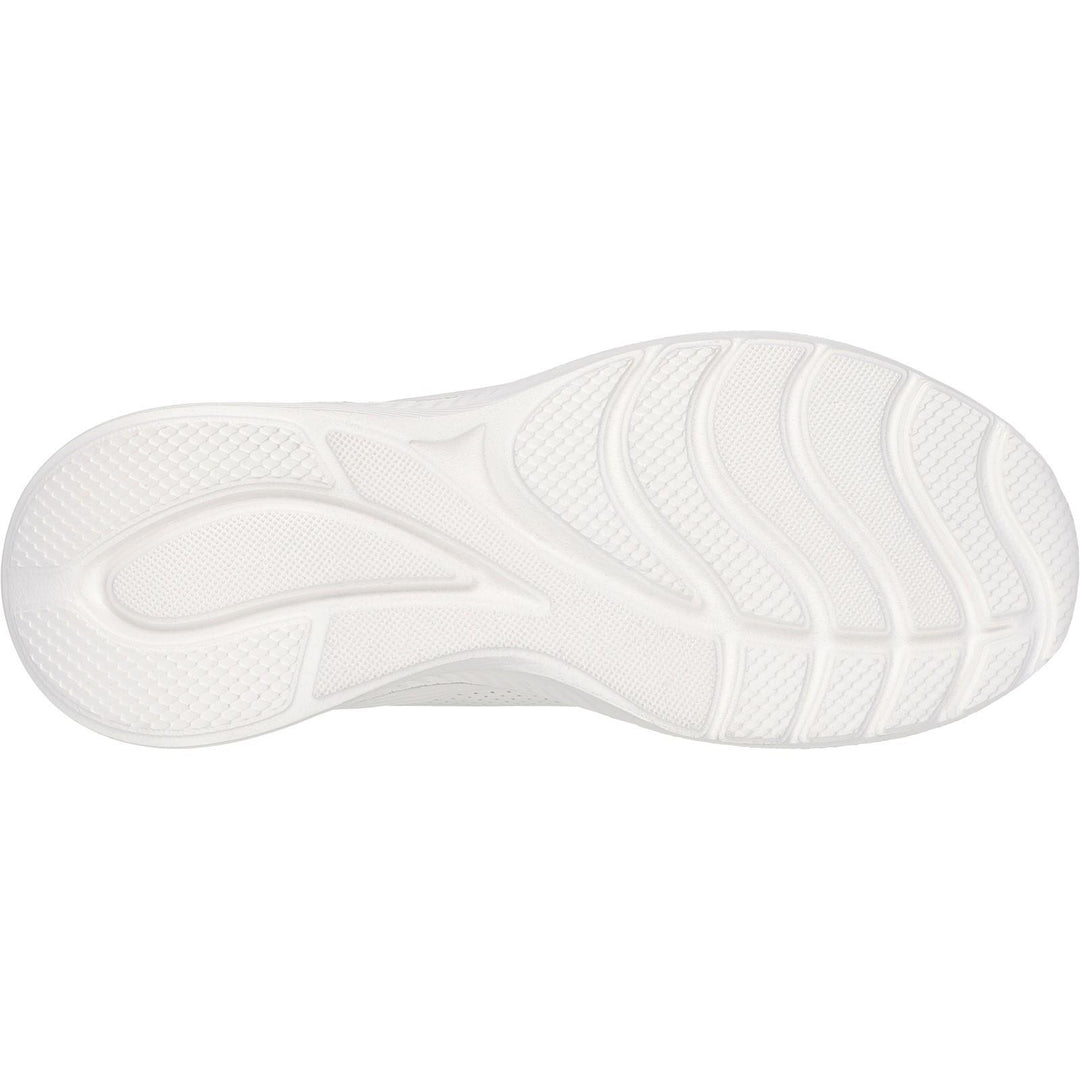 Women's Wide Fit Skechers 117485 Bobs Sport Squad Waves Just Wading Sneakers