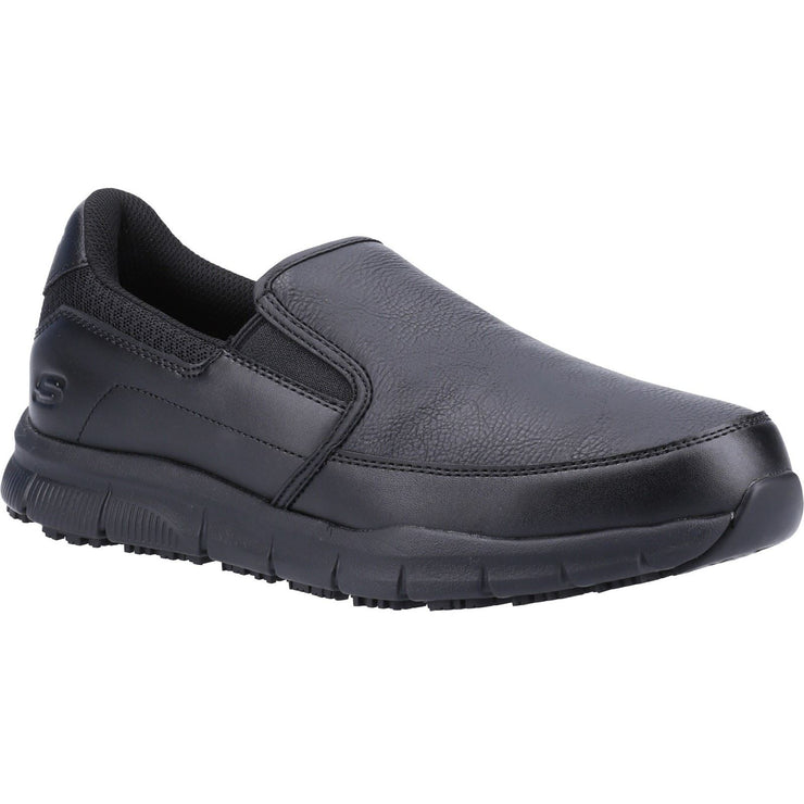 Men's Wide Fit Skechers Sk77236EC Nampa Annod Occupational Sneakers