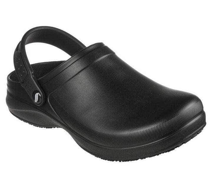 Men's Wide Fit Skechers 200092 Riverbound Sr Clog Shoes