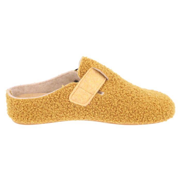 Women's Wide Fit DB Gill Buckle Mule Slippers