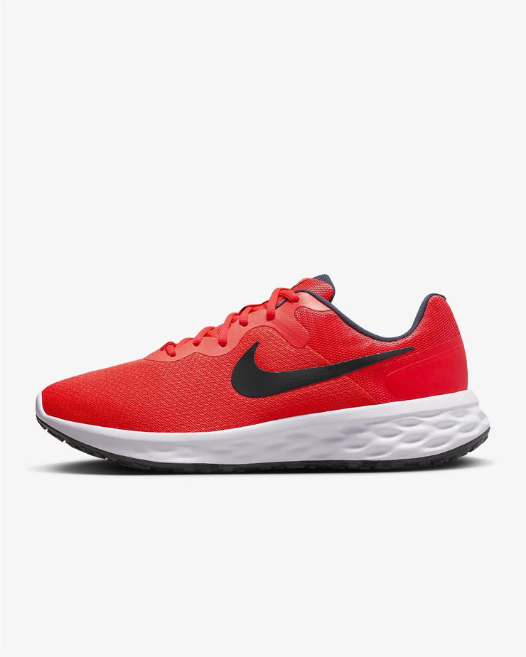 Men's Wide Fit Nike DD8475-601 Revolution 6 Running Trainers