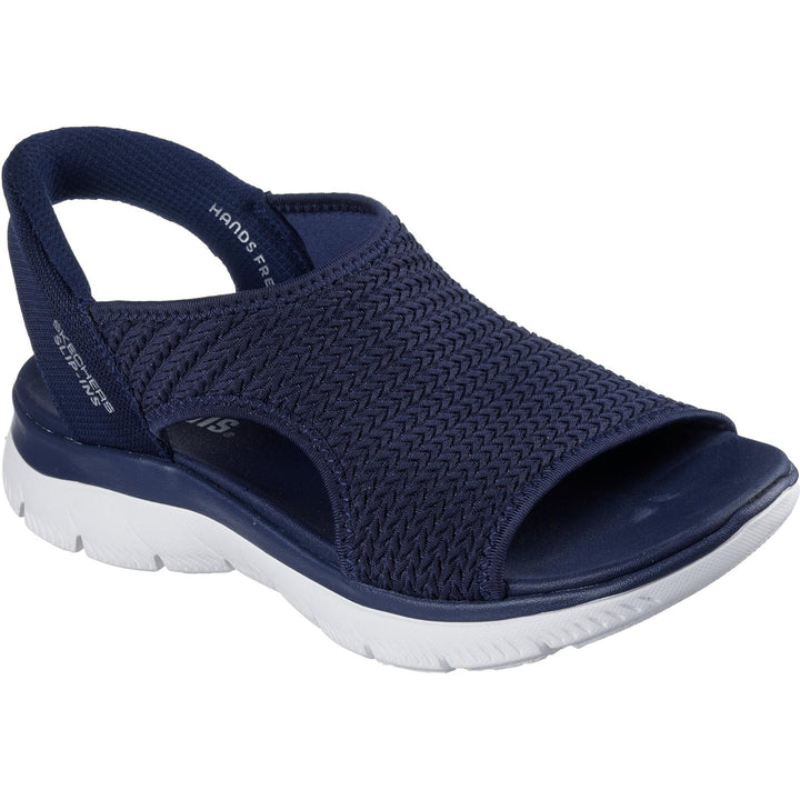 Women's Wide Fit Skechers 119519 Slip-ins Summits Sweetly Evolved Sandals