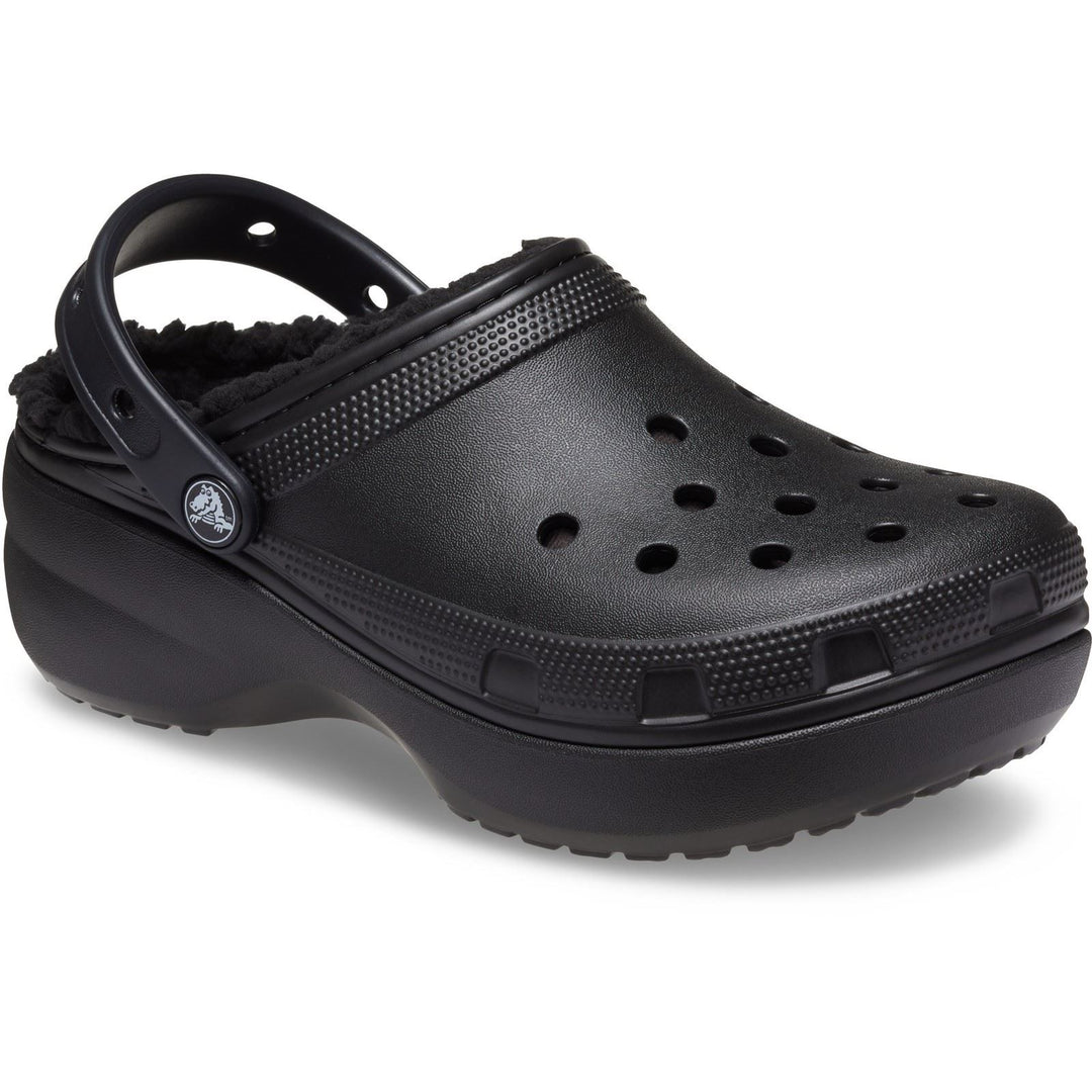 Women's Crocs 207938 Classic Platform Lined Clog Sandals