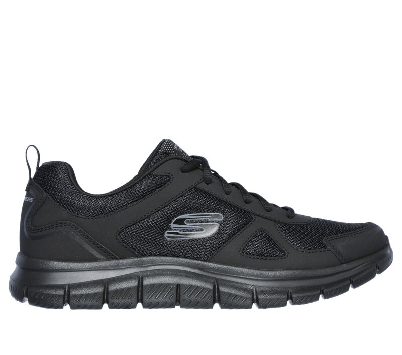 Men's Wide Fit Skechers 52631 Track Scloric Walking Sneakers