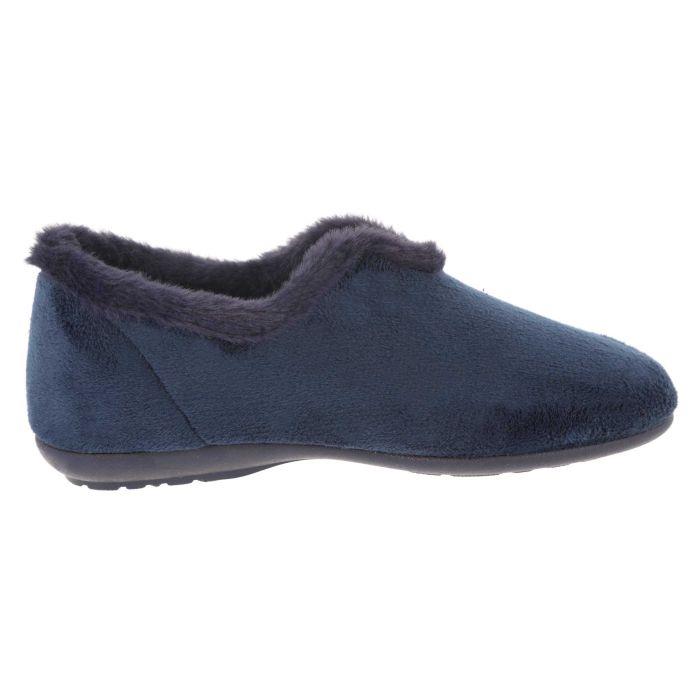 Women's Wide Fit DB Faye Slip on Slippers