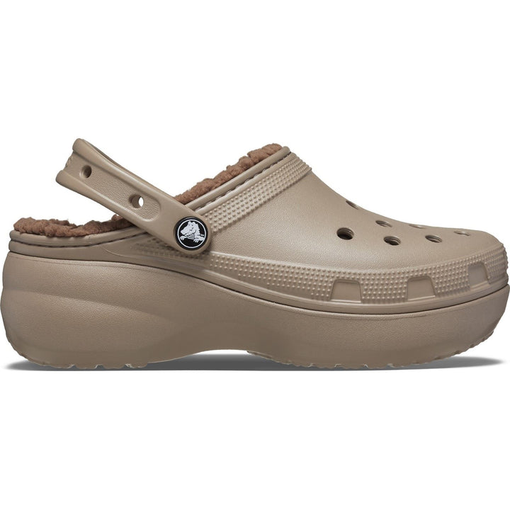 Women's Crocs 207938 Classic Platform Lined Clog Sandals