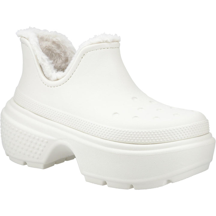 Women's Wide Fit Crocs 210673 Stomp Shorty Boots