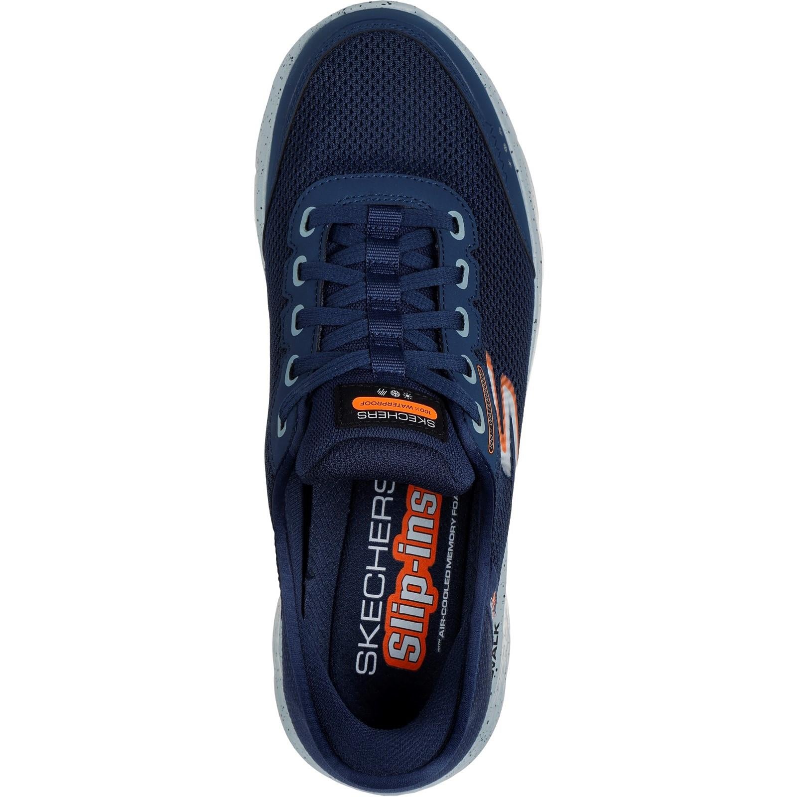 Men's Wide Fit Skechers 216330 Slip-ins Go Walk Flex 100